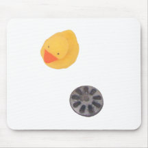 Rapport de canard et de drain tapis de souris