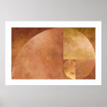 Rapport d'or, spirale de Fibonacci