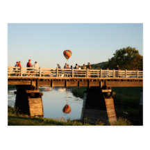 Rassemblement de ballon de Wellsville 1 carte post