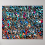 Rassemblement de scooter posters