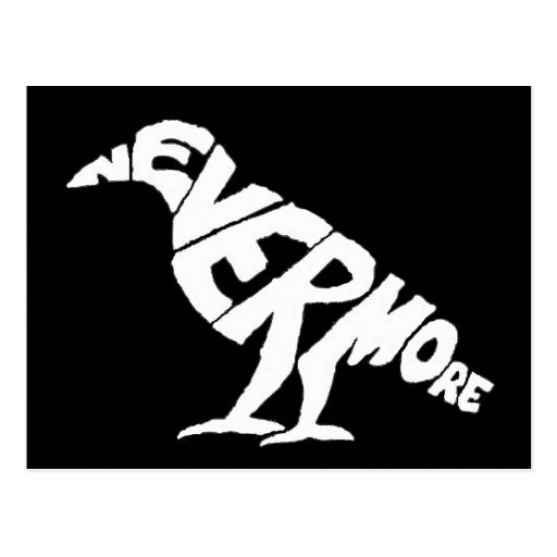 Raven Carte Postale