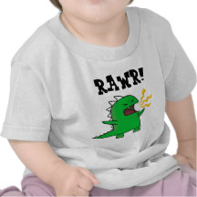 RAWR klantgerichte Dino -! T Shirts