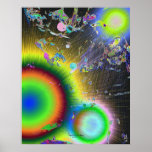 Rayon de soleil négatif, signature d'art posters