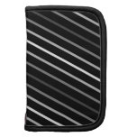 Rayures diagonales monotones agenda folio
