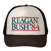 Reagan Bush 84 1984 rétros campagnes vintages Casquettes