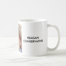 REAGAN, CONSERVATIEVE REAGAN, CONSERVATIEVE REAGAN KOFFIE MOKKEN