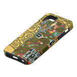 Réalisation (l'étreinte) par Gustav Klimt Étui iPhone 5