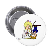Réception de mariage 36 badge avec épingle