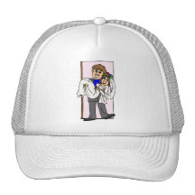 Réception de mariage 41 casquettes de camionneur