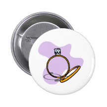 Réception de mariage 5 badges avec agrafe