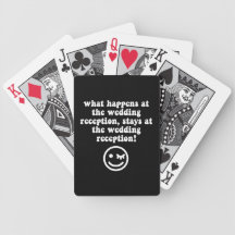 réception de mariage drôle jeux de cartes poker
