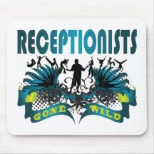 Receptionnisten Gegaan Wild Muismatten
