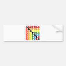 Recyclen Bumperstickers