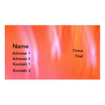 "Redflash" Visitenkarten Vorlage