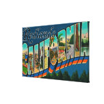 Redlands, Californië - de Grote Scènes van de Brie Stretched Canvas Prints