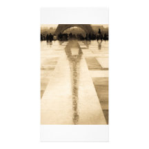 Réflexion de Paris Photocartes Personnalisées