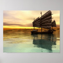 Réflexions de l'eau affiches