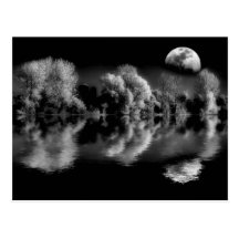 Réflexions de minuit cartes postales