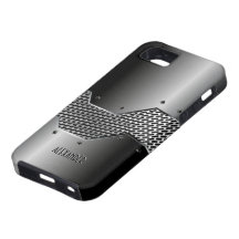 Regard métallique brillant de tons gris-foncé coques Case-Mate iPhone 5