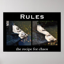 Regels - Demotivational Motieven Posters