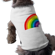 Regenbogen rainbow hunde-t-shirt