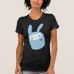 Regenboog Gekleurde Gumdrop Konijntjes t-shirts
