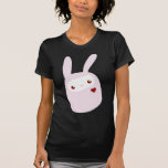 Regenboog Gekleurde Gumdrop Konijntjes t-shirts