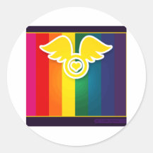 regenboog stickers