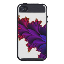 Regenboog van Kleuren in deze Fractal Bloem iPhone 4 Hoesjes