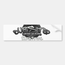 ReggaeElectro van het Vuil van de Kopie van Bristo Bumperstickers