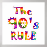 règle 90s posters