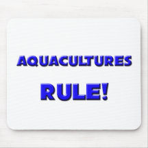 Règle d'aquicultures ! tapis de souris