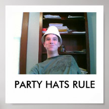 RÈGLE DE CHAPEAUX DE PARTIE POSTERS