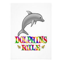 Règle de dauphins invitation