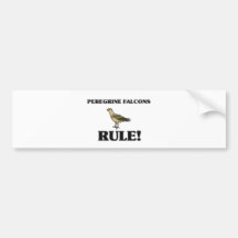 Règle de FALCONS PÉRÉGRINS ! Autocollant Pour Voiture