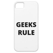 Règle de geeks coque iPhone 5