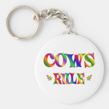 RÈGLE DE VACHES PORTE-CLÉS