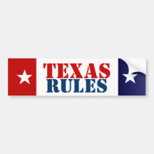 RÈGLES DU TEXAS ADHÉSIF POUR VOITURE