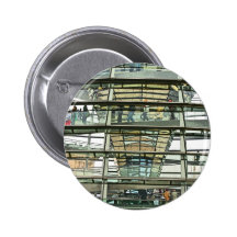 Reichstag/Bundestag, regard extérieur dedans, Berl Badges Avec Agrafe