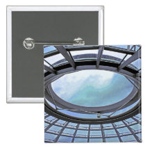 Reichstag/Bundestag, toit, Berlin, muet bleu de te Pin's Avec Agrafe