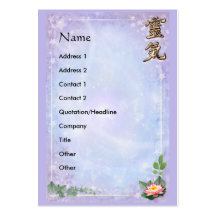 Reiki Visitekaartjes