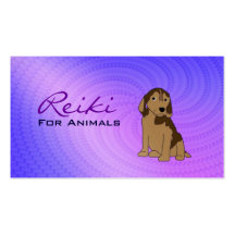 Reiki voor de Visitekaartjes van Dieren