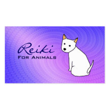 Reiki voor de Visitekaartjes van Dieren