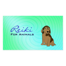 Reiki voor de Visitekaartjes van Dieren
