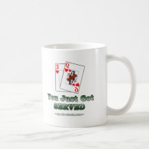 Reine avec un Trey Mug À Café