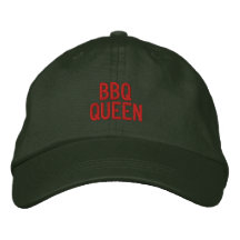 reine de BBQ Casquettes Brodées