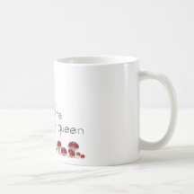 Reine de champignon tasse