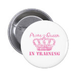 Reine du bal de promo dans le bouton de formation badges avec agrafe
