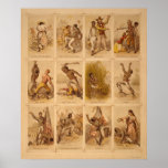 Reis van een Slaaf door James Fuller Koningin 1863 Plaat