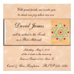 Religieux, barre Mitzvah, invitation de bat mitzva